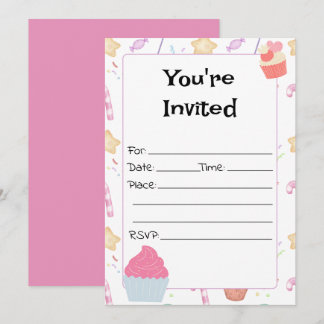 Fill In The Blank Birthday Invitation