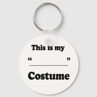 FILL IN THE BLANK COSTUME KEYCHAIN