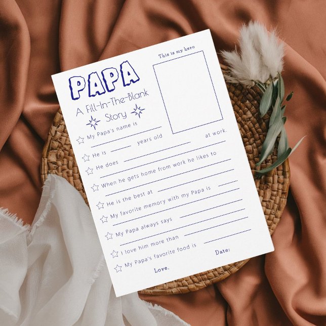 Fill in the Blank Father’s Day Card from Kids (Creator Uploaded)