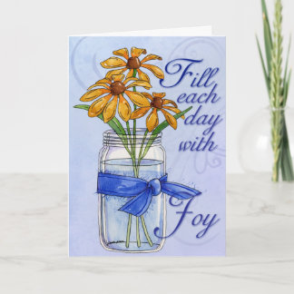 Fill with Joy - Greeting Card