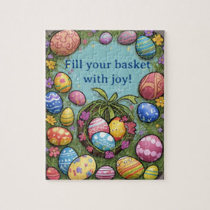 Fill Your Basket With Joy Jigsaw Puzzle