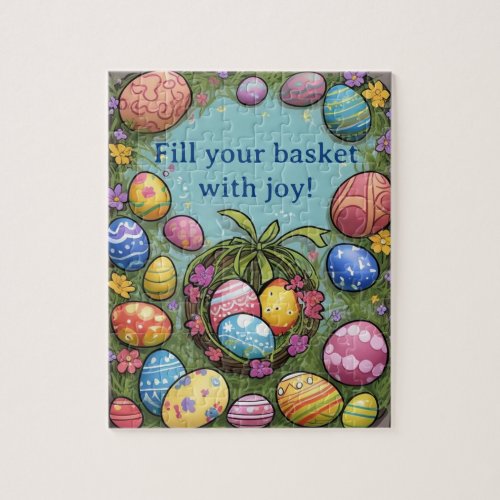 Fill Your Basket With Joy Jigsaw Puzzle