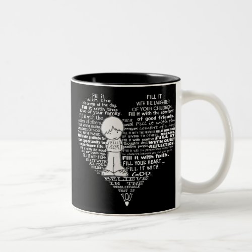 Fill Your Heart_White Letters Two_Tone Coffee Mug