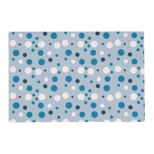 Fill your life with Joy Polka dot pattern Placemat