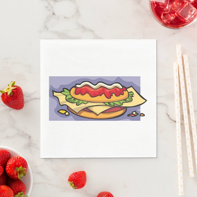 Filled Sandwich Napkins (Creator Uploaded)