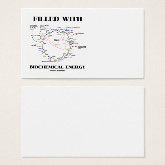 Filled With Biochemical Energy (Krebs Cycle) (Front & Back)