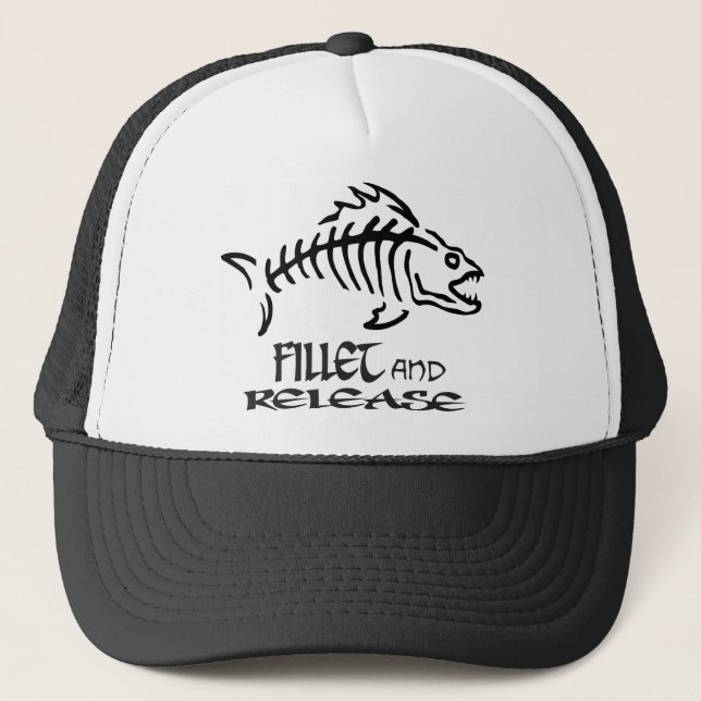 FILLET AND RELEASE TRUCKER HAT (Front)