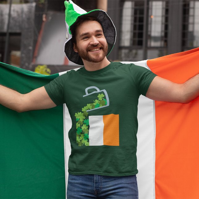 Filling Ireland's Flag T-Shirt (Creator Uploaded)