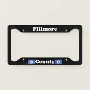 Fillmore County Minnesota LPF License Plate Frame