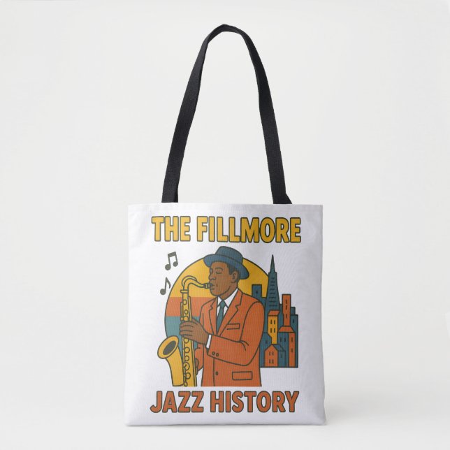 Fillmore Jazz.Tote Bag (Front)