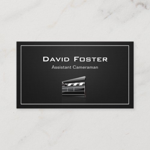 Film Assistant Cameraman Director Business Cards