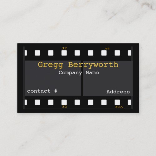 Film Business Card
