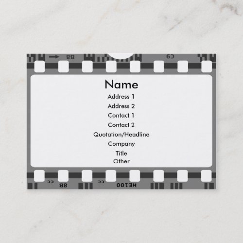 film Business card