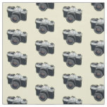 Film camera cartoon illustration fabric