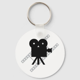 film camera icon keychain