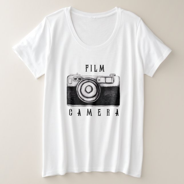 Film Camera T-Shirt (Design Front)