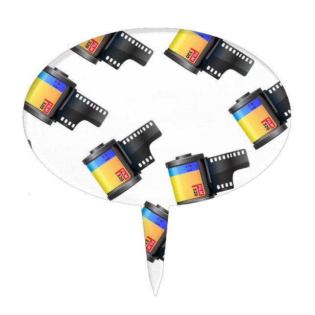 Film Canister Cake Topper (Front)