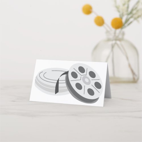 Film Cans Place Card