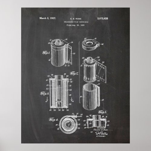 Film Cartridge  Film Canister Poster