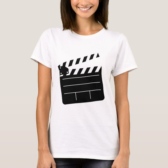 Film Clapboard T-Shirt – Movie & Filmmaking Graphi (Front)