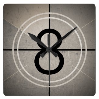 Film Countdown Wall Clock