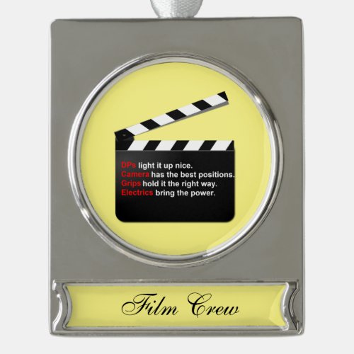 Film Crew Movies Director in your Ornament