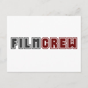 Film Crew Postcard
