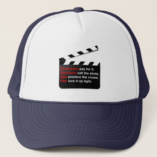 Film Crew tip your hat and give a Clap for