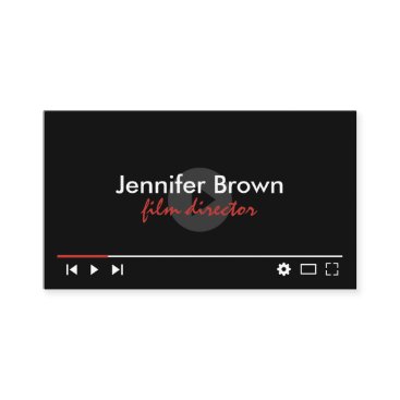 Film Director Editor Youtuber Video Producter Business Card Film Director Editor Youtuber Video Producter Business Card