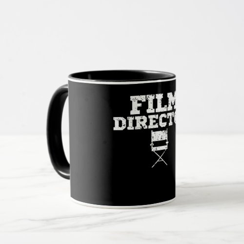 Film Director Movie Crew Chair Apparel Birthday Mug