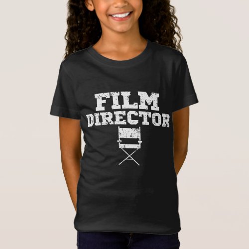 Film Director Movie Crew Chair Apparel Birthday T_Shirt