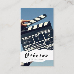 Film Director Producer Business Card