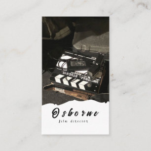 Film Director Producer Business Card