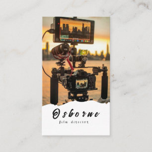 Film Director Producer Business Card