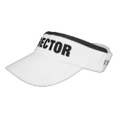 Film director sun visor cap | Custom movie hats (Angled)