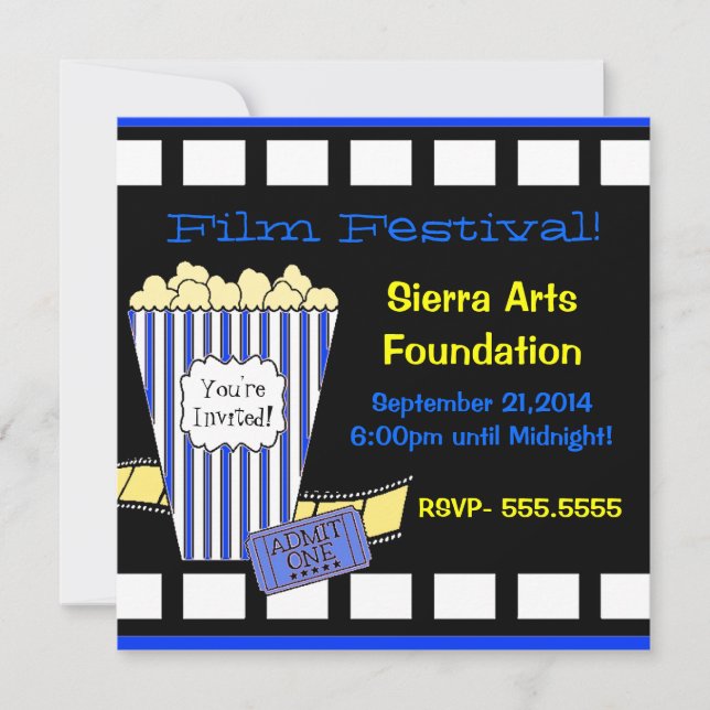 Film Festival Invitation (Front)
