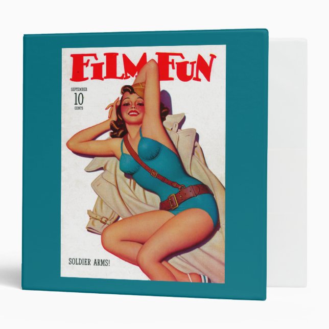 Film Fun Magazine Cover 10 Binder (Front/Inside)