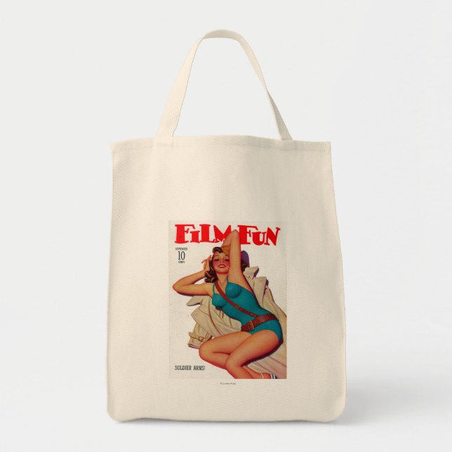 Film Fun Magazine Cover 10 Tote Bag (Front)