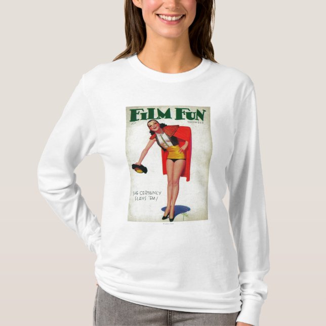 Film Fun Magazine Cover 5 T-Shirt (Front)