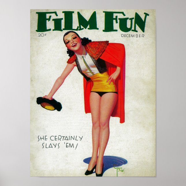 Film Fun Magazine Cover 6 Poster (Front)