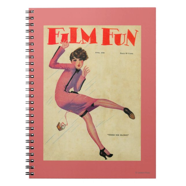 Film Fun Magazine Cover Notebook (Front)