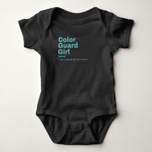 Film Girl - Color Guard Baby Bodysuit