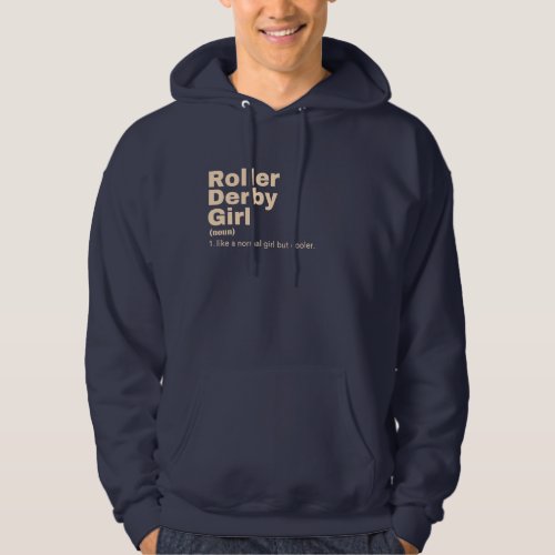 Film Girl _ Roller Derby Hoodie