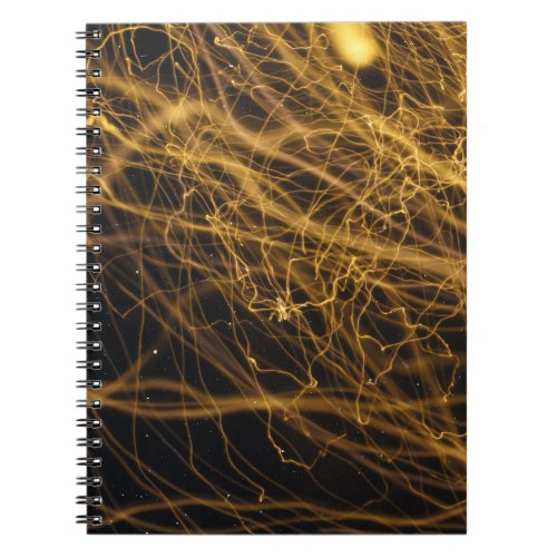 Film Grain Abstract Bokeh Trail Notebook