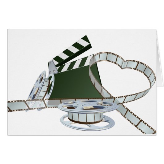 Film lover concept cards (Front Horizontal)
