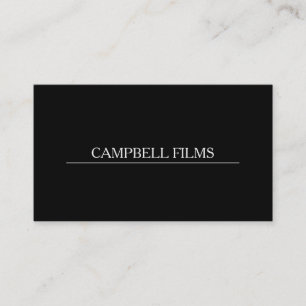 Film Maker, Director Business Card