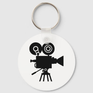 Film movie camera keychain