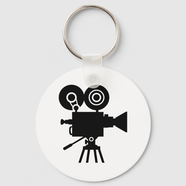 Film movie camera keychain (Front)
