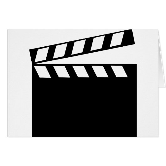 Film Movie Clapper Cards (Front Horizontal)