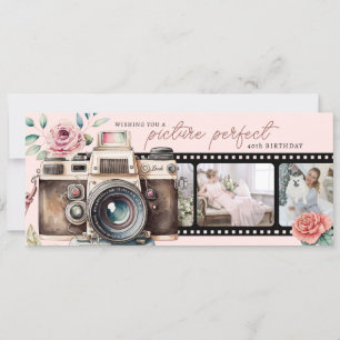 Film Negative Birthday Photo Card